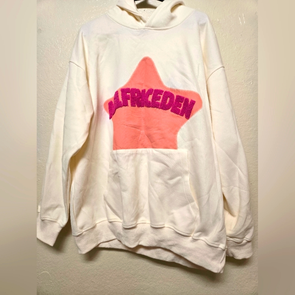 Aelfric Eden White and Pink Star Sweater